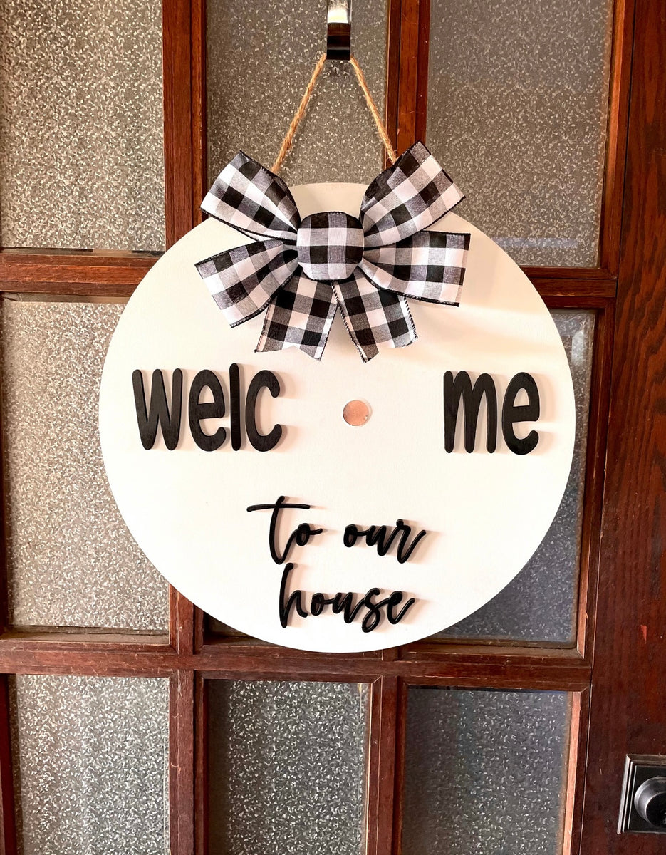 Seasonal Interchange Welcome Door Hanger – midwestdesignsrb