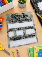 Load image into Gallery viewer, Acrylic Back To School Sign | Dry Erase | Personalized
