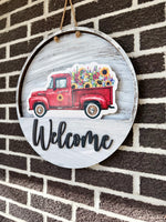 Load image into Gallery viewer, Sunflower Truck | Spring | Summer
