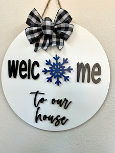 Seasonal Interchangeable Door Hanger