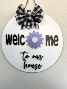 Seasonal Interchangeable Door Hanger