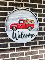 Load image into Gallery viewer, Sunflower Truck | Spring | Summer
