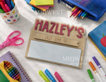 Load image into Gallery viewer, Small First &amp; Last Day of School Sign | Interchangeable
