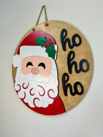 Load image into Gallery viewer, Santa HoHoHo Door Hanger
