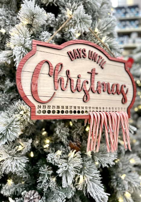 Candy Cane Christmas Countdown 