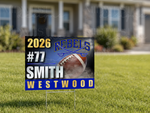 Load image into Gallery viewer, Westwood Football Cheerleaders | Corrugated Yard Signs
