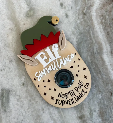 Elf Surveillance Cam | Ornament