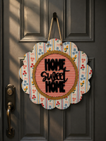 Load image into Gallery viewer, Bow &amp; Bloom Door Hanger
