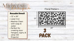 Load image into Gallery viewer, Floral Pattern No. 2 Stencils
