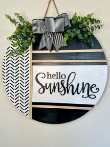 Hello Sunshine | Door Hanger