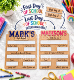 Load image into Gallery viewer, First &amp; Last Day Of School Sign | Personalized
