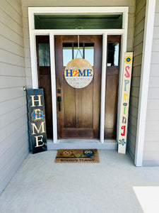 Home Sweet Home | Baseball | Softball | Door Hanger