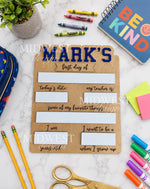 Load image into Gallery viewer, First &amp; Last Day Of School Sign | Personalized
