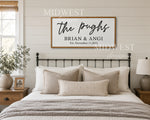 Load image into Gallery viewer, Anniversary Sign with Name &amp; Est. Date | 18" x 36"
