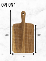 Load image into Gallery viewer, Custom Engraved Cutting Board
