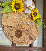 Load image into Gallery viewer, Hello Summer Door Hanger
