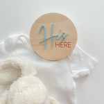 Load image into Gallery viewer, Birth Announcement Sign | Girl, Boy, Twins
