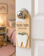 Load image into Gallery viewer, Tooth Fairy Doorknob Sign | Personalized
