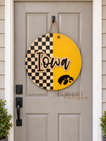 Load image into Gallery viewer, Half Checkered | Sports Team | CUSTOMIZE TO YOUR TEAM
