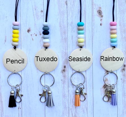 Teacher Lanyard | Silicone Beads