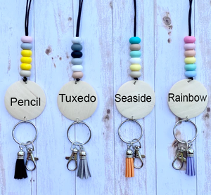 Teacher Lanyard | Silicone Beads