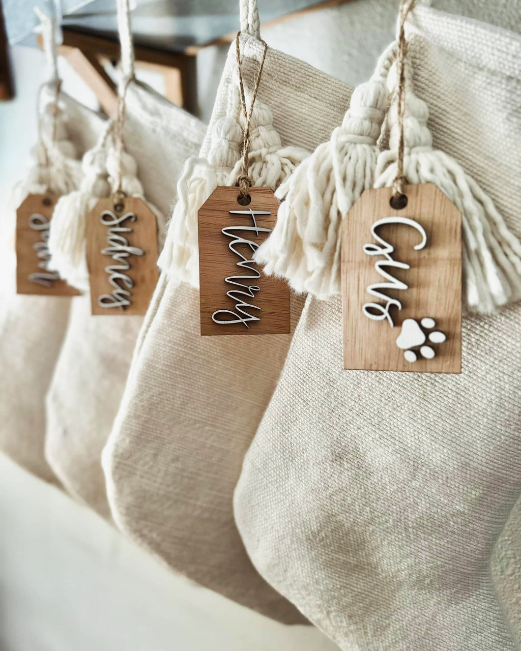 Personalized Christmas Tags