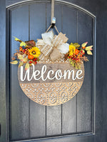 Load image into Gallery viewer, Welcome Fall Edition Door Hanger

