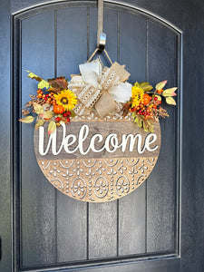 Welcome Fall Edition Door Hanger