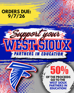 Load image into Gallery viewer, West Sioux Falcons | Corrugated Yard Signs
