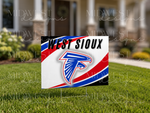 Load image into Gallery viewer, West Sioux Falcons | Corrugated Yard Signs
