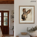 Load image into Gallery viewer, Peeping Bunny | Easter | Spring | Canvas Print

