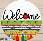 Load image into Gallery viewer, Welcome Classroom Teacher | Door Hanger
