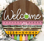 Load image into Gallery viewer, Welcome Classroom Teacher | Door Hanger
