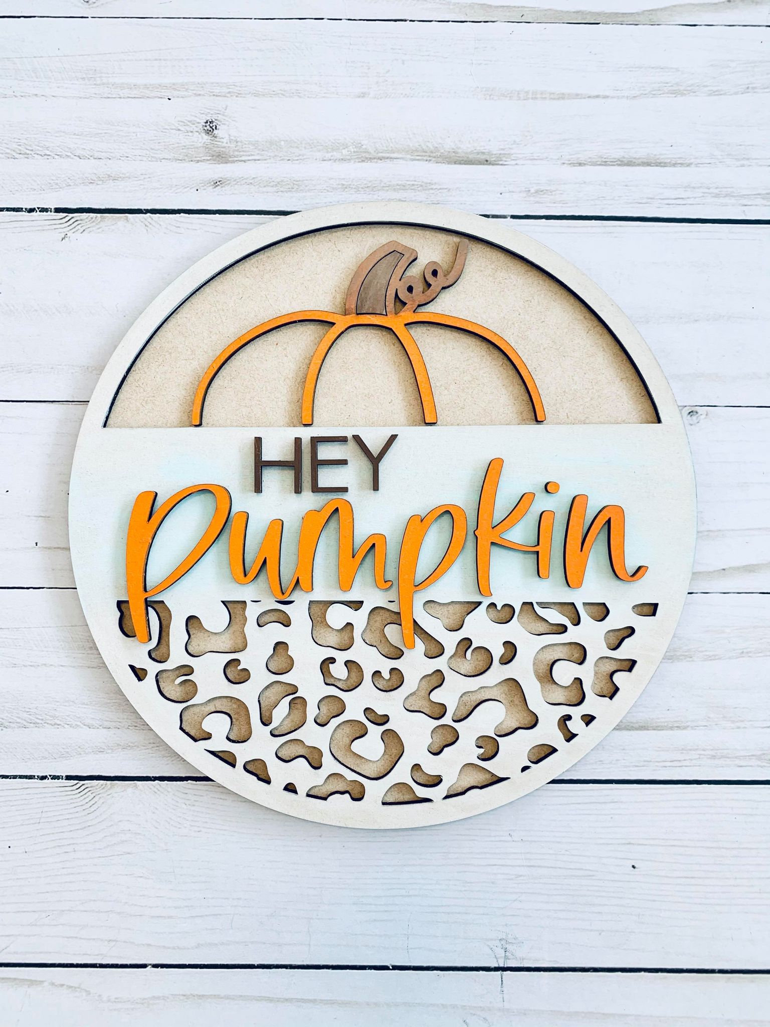 Hey Pumpkin Door Hanger