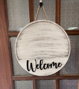 Interchangeable Door Hanger (slide in pocket)