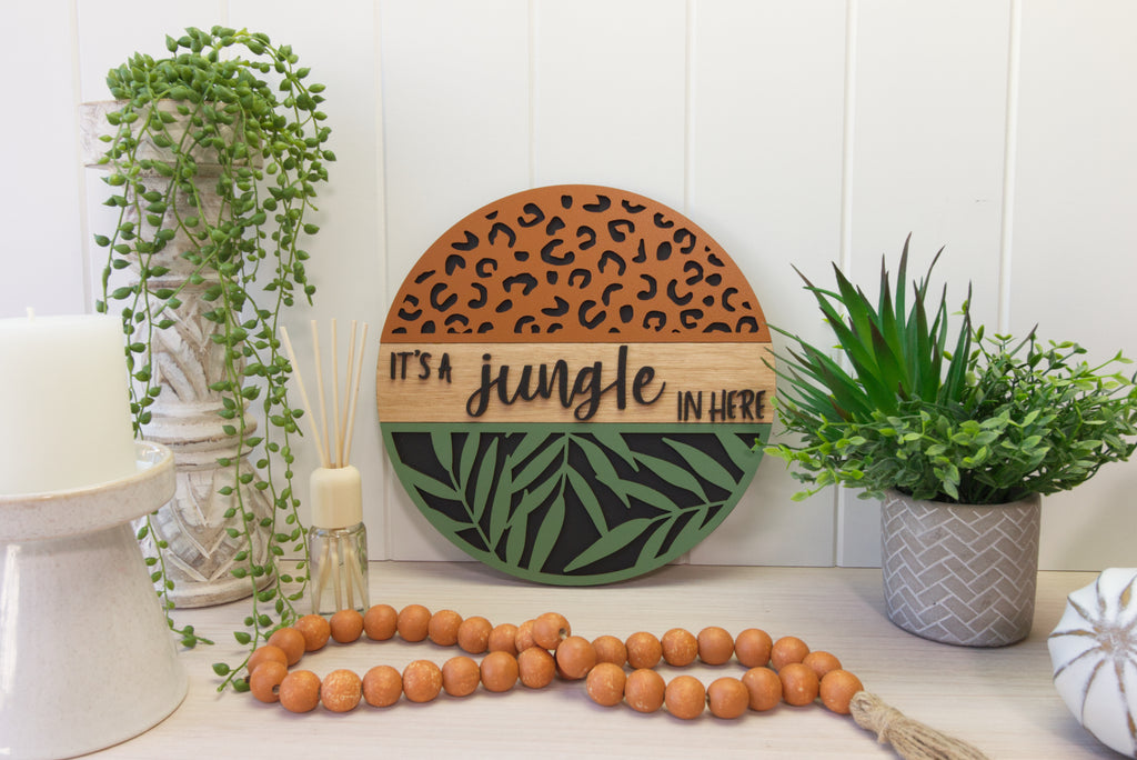 It's a jungle in here Door Hanger